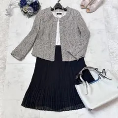 新品あり✨美品✨ICB他　セットアップスーツ　ツイード　9号　セットアップ