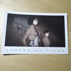 進撃の巨人 ミカサ エレン台湾のポストカード