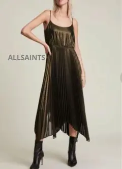 ALLSAINTS☆プリーツスリップドレスのサムネイル