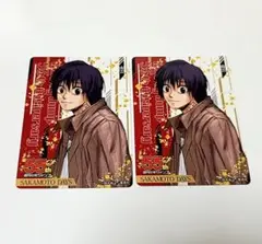 SAKAMOTO DAYS 最強ジャンプ 両面イラストカード 坂本 南雲 4枚 - メルカリ
