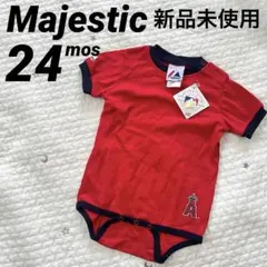 新品未使用 Majestic MLB ロサンゼルス・エンゼルス ロンパース 90のサムネイル