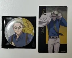 七海建人 アニメーション 呪術廻戦展 クリアカード 渋谷事変　大交流展缶バッジ