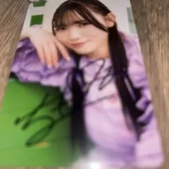 真鍋凪咲 生誕すきくじ サイン入りアクリルパネル チェキフォルダー 真鍋凪咲 生誕すきくじ サイン入りアクリルパネル チェキフォルダー