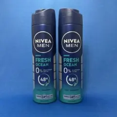 NIVEA MEN FRESH KICK 制汗スプレー 2本セット - メルカリ