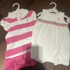 ラルフロンパース2枚セット　サイズ9mon（参考サイズ70）