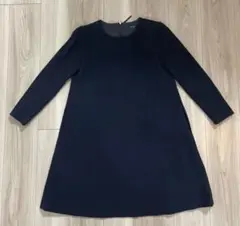 Aラインウールワンピース　M-PREMIER Sサイズ