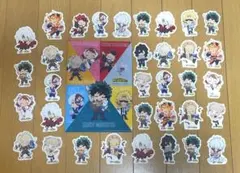 僕のヒーローアカデミア キャラクター　クリアファイル&ステッカー34枚