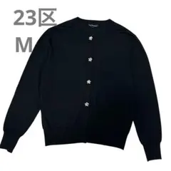 新品タグ付き23区パールカーディガン9号 楽天市場】パールトリミングニットカーディガン [C6642] レディース