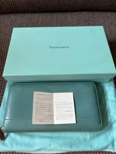 正規品　ティファニー本革　長財布のサムネイル