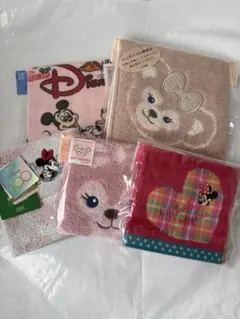 タオル5点セット＊東京ディズニーリゾート＊ダッフィー フレンズ＊