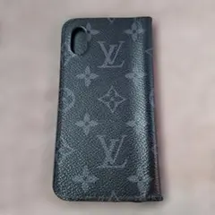 Louis Vuitton 手帳型ケース ブラック iPhone10 XS用