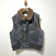 nonnative HIKER PUFF VEST SHEEP LEATHER - メルカリ