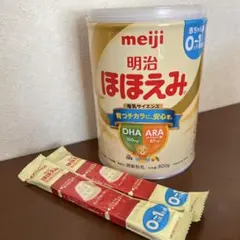 明治 ほほえみ 粉ミルク 800g ＋らくらくキューブ2本