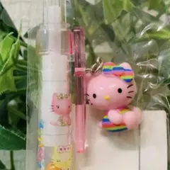 ビンテージ Kitty チャーム付 ブルーアイ ハローキティ ボールペン 未