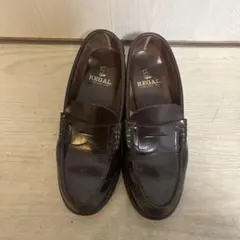 REGAL リーガル ダークブラウン ローファー