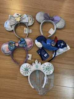 海外ディズニー耳カチューシャ 5個セット