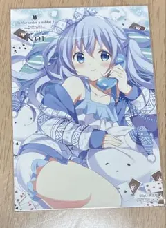 ご注文はうさぎですか? ごちうさ チノ Koi イラストカード - メルカリ