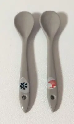 陶器スプーン 2本