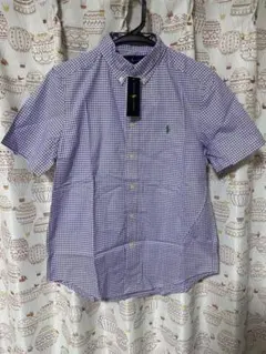 Polo Ralph Lauren 半袖 シャツ 襟付き L 160 チェック