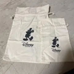 Disney Store ディズニー 巾着 B4とA5サイズ