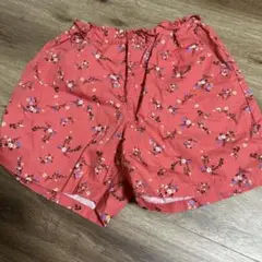 UNIQLO 花柄 ハーフパンツ 150サイズ