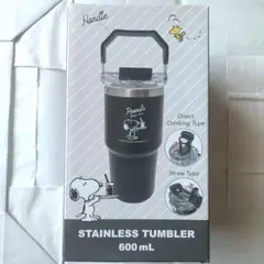 PEANUTSスヌーピー ステンレスタンブラー 600ml　カーキ