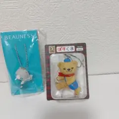 ぽすくま ビューにゃん フィギュアストラップ 2点セットのサムネイル