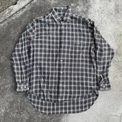 80s Christian Dior MONSIEUR チェックシャツ