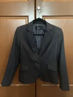 ダークブルー テーラードジャケット スカート スラックス 3点セット（しまむら）