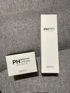 SAM'U pH SENSITIVE TONER & CREAM セット