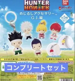 HUNTER×HUNTER めじるしアクセサリー G.I.編 全5種　コンプ