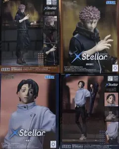 フィギュア4点セット 虎杖悠仁　乙骨憂太　呪術廻戦　死滅回遊