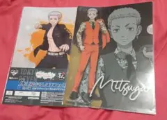 東京リベンジャーズ　一番くじ　プレギフ　クリアファイル　三ツ谷隆