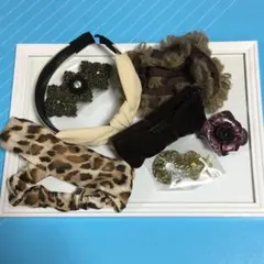 ヘアアクセサリー7点セット