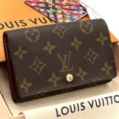 LOUIS VUITTON ルイヴィトン モノグラム トレゾール 折り財布