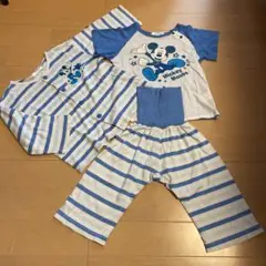 ミッキーマウス パジャマ 3点