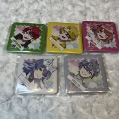 カラフルピーチ スクエア缶バッジ