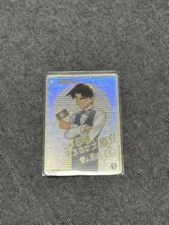 PSA10 服部平次 sec サイン コナンカード PSA10鑑定品】服部平次［CTP02]【SEC】《青》［P003] 書き下ろし