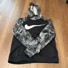 Nike DRI-FIT パーカー Mサイズ 黒/グレー