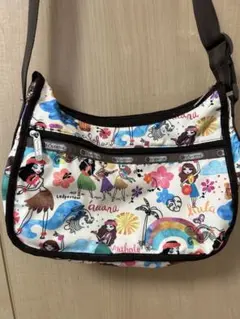 レスポートサック　ハワイアンデザイン ショルダーバッグ