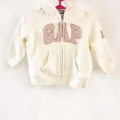 Baby GAP『ベビーギャップ』くまさん耳付き ベビーパーカー 60cm