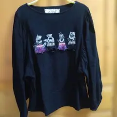 ScoLarの黒長袖Tシャツのサムネイル