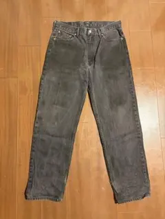 Levi’s 550 80s 後染め ブラック USA製 W31 ボタン裏515 LEVI'S 550 90s ブラックデニム 後染め USA ボタン裏513ヒゲ - メルカリ