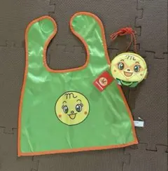 アンパンマンミュージアム　エプロン　ポシェット　メロンパンナ　お財布　日本製