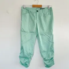 UNTITLED クロップドパンツ　裾ギャザー　日本製【1】ストレッチありのサムネイル