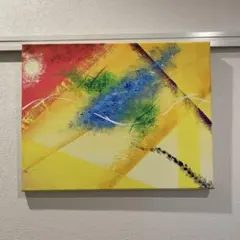 現代アート 抽象画 線画 原画『GIVER』木枠キャンバス - メルカリ