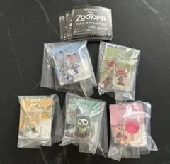 ズートピアブリスターチャームコレクション全5種コンプリートセット