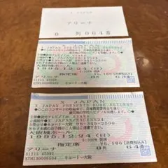 X JAPAN KOBE RETURNS 大阪城ホール 使用済みチケットのサムネイル