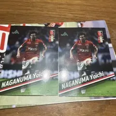 浦和レッズマッチデーカード　長沼洋一 2枚セット