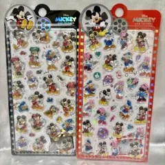 2枚セット価格！【ミッキー&ミニー】ボンボンドロップシール✨Disney✨